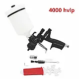 Краскопульт від NTools 4000 B HVLP 1.3 бачок 600мл, фото 9