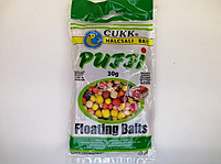 Наживка CUKK Повітряне тісто "puffi" 30g asorti 3-14 мм 0223 Восьминіг (Tintahal Squid ),0223