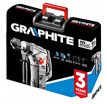 Перфоратор бочковий Graphite 58G862 перфоратор електричний бочковий мережевий перфоратор бочковий, фото 5