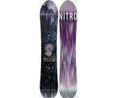 Nitro Herren Dropout 22 All-Mountain Freeride Powder Boards Power Pods Carvingboard Snowboard, Multicolour,