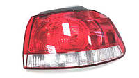 Фонарь задний для Volkswagen Golf VI хетчбек '09- правый (DEPO) внешний, светло-красный