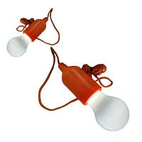 Фонарик лампочка X-Balog BL-15418 Оранжевая 17821 PS