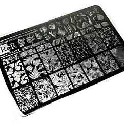 Пластина для стемпінга велика RichColor Max Print 05