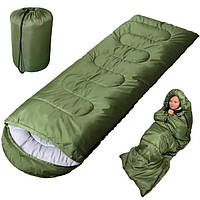 Спальный мешок Sleeping bag Зеленый 17331 PS