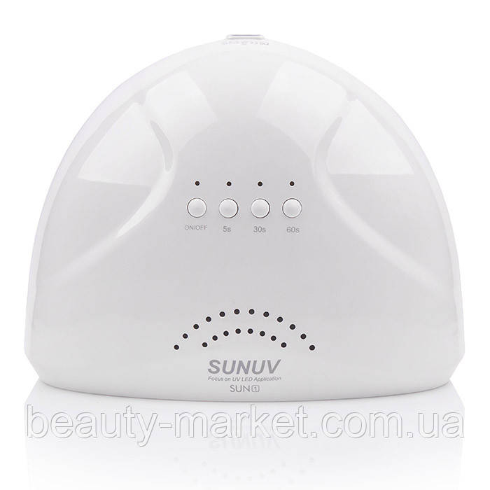 Лампа для манікюру LED+UV Sun One, нового покоління із кварцовими діодами, 48W (оригінал)