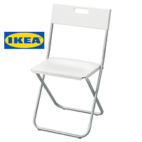 Стул складной IKEA GUNDE (ИКЕА ГУНДЕ). 60217799. Белый