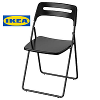 Складной стул IKEA NISSE (ИКЕА НИССЭ). 30115066. Черный