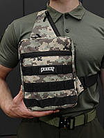 Тактическая сумка, Мессенджер пиксель SHOOTER , Тактическая сумка через плечо MIVAX