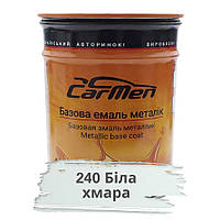 240 Белое облако Металлик база авто краска Carmen 1 л