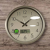 Настенные часы с календарем стрелочные и электронные япония качественные большие часы на стену