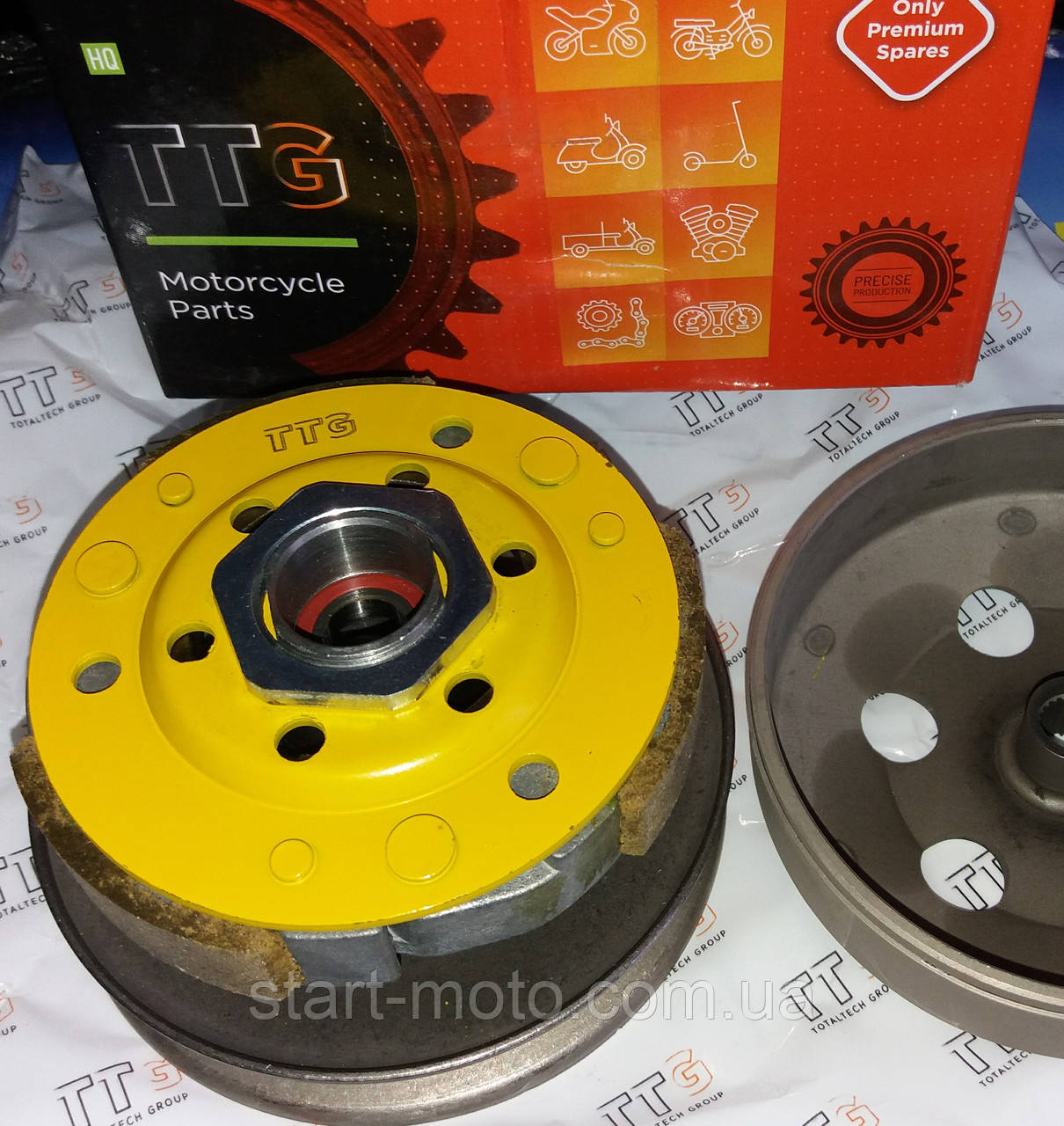 HONDA-50 2T LEAD AF20E Варіатор задній у зборі фірма TTG