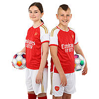 Детская футбольная форма Арсенал ARSENAL домашняя 2024 CO-6276 (на рост 110-155 см)