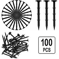 Колышки для агроволокна L=150 мм. Ø=31 мм. (100 шт.) Flo (91061)
