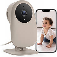 Дитячий монітор з камерою WiFi додаток та підключення до мобільного телефону нічне бачення 1080P