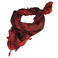 Тактический шарф шемаг Красный, шарф для лица, арафатка, военный шарф для парней APEX