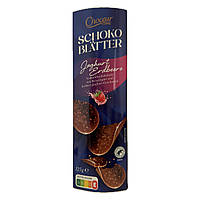 Шоколадні чіпси з полуничним йогуртом Choceur Schoko Blatter 125g