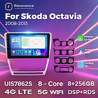 Штатная магнитола Skoda Octavia 2 (A5) (2008-2013) M100 (1/32 Гб), HD (1280x720) QLED, GPS