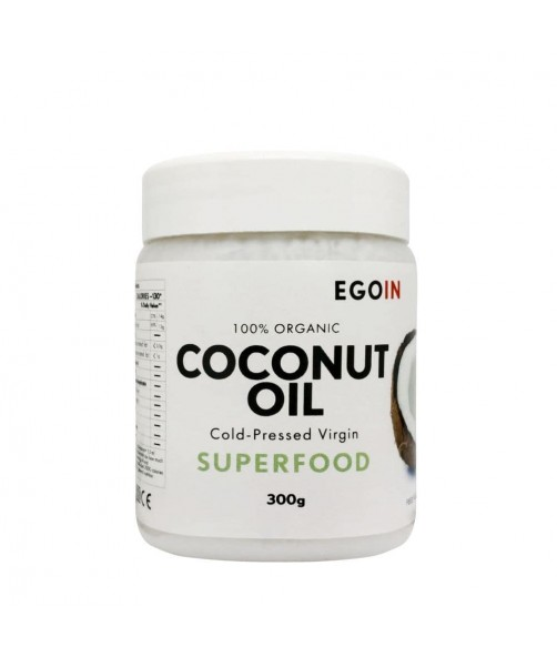Кокосова олія EGOIN Cold-Pressed Virgin Coconut Oil 300 г