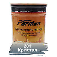 281 Кристалл Металлик база авто краска Carmen 1 л