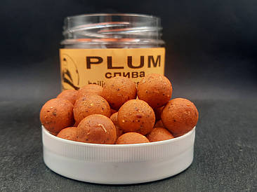 Бойли насадочні парені Слива Ø16 мм