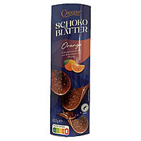 Шоколадні чіпси з апельсином Choceur Schoko Blatter 125g