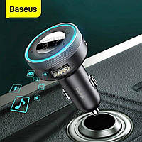 Bluetooth устройство для громкой связи в авто, Fm трансмиттер usb Baseus, AST