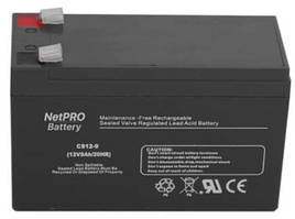Акумуляторна батарея 12 V, В, Вольт, 9 А‧годин, Ампер годин, Ah, AGM, свинцево-кислотна, стаціонарний, тяговий, акумулятор