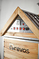 Коптильня для малого бизнеса электрическая Drevos "Классик Pro", для холодного и горячего копчения