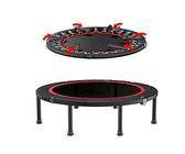 TBTBGXQ 48 Zoll Fitness Trampolin, Mini Trampolin für Fitness und Erholung, geeignet für Indoor-Gärten (max.