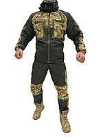 Зимний тактический (военный) водоотталкивающий костюм р. М с флисовой подкладкой (51131-М)