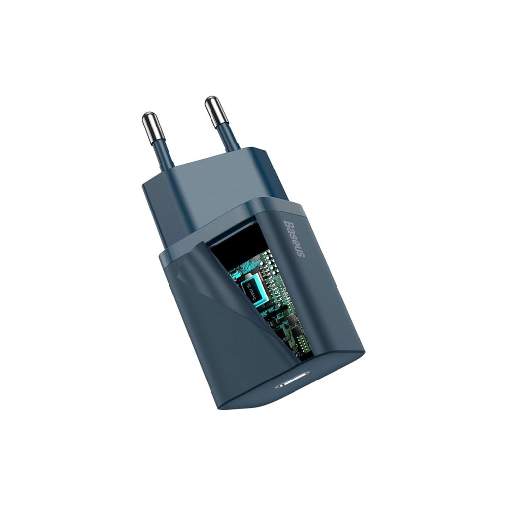 Мережевий ЗП Baseus Super Si Blue (CCSUP-B03)
