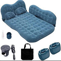 Автомобильная кровать надувная для заднего сиденья и багажника 135*82*45см,Матрас для сна с подушкой int