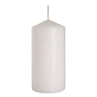 Свеча цилиндр Flora Bispol 5х10 см Белый (27176)