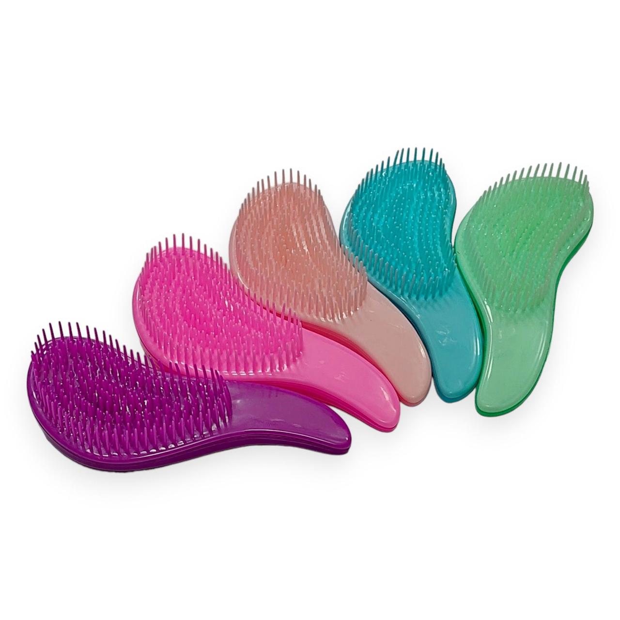 Гребінець-щітка масажна Teezer Wave 090176 пластикова в асортименті кольорів 15 см