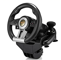 Игровой мультимедийный универсальный руль с педалями PXN V3 PRO для компьютерных игр PC\PS4\PS3\XBOX ONE int