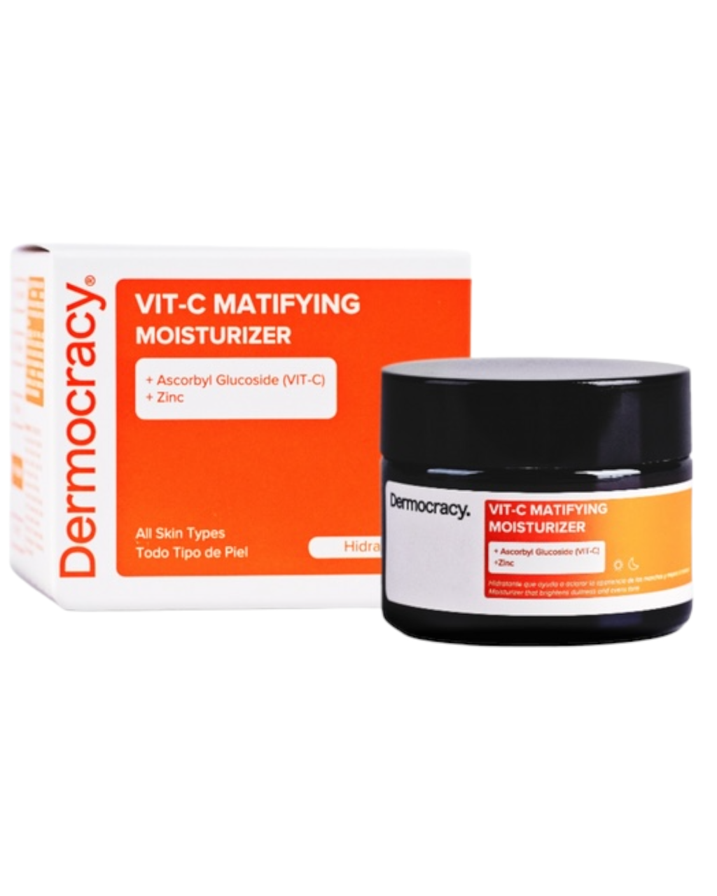 Матуючий крем з вітаміном С та цинком Dermocracy C-Matifying Moisturizer 15% 45 мл, фото 1