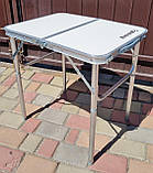 Стіл складаний Ranger Plain з ручкою для транспортування для відпочинку на природі для пікніка дачі саду та чохлом, фото 8