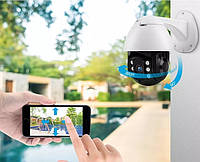 Наружная IP-камера с поворотным креплением и режимом ночного видения 360*, Wi-Fi камера водонепроницаемая int