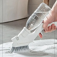 Универсальное устройство для уборки дома с щетками губкой и скребком, Набор щеток с диспенсером для воды int