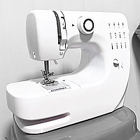 Портативная швейная машинка с 12 типами строчки и функцией отрезания нитки, Машинка для шитья с педалью int