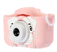 Цифровой фотоаппарат для детей Собачка с таймером и микрофоном, Фотокамера для съемки фото и видео детская int