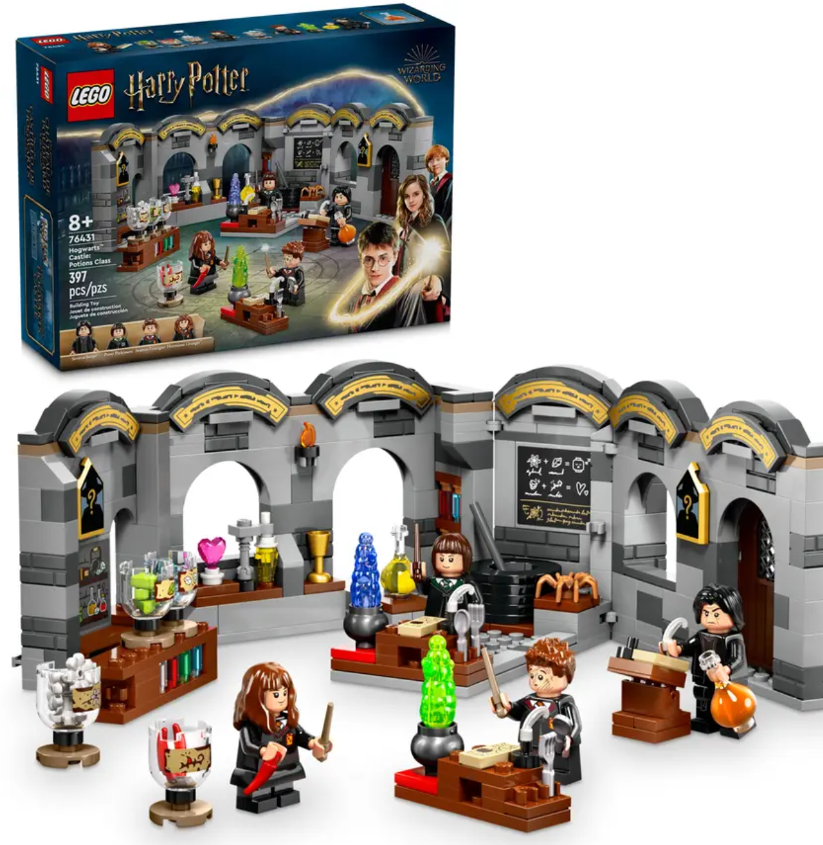 Конструктор Лего Гаррі Поттер Замок Гоґвортс: урок зілля Lego Harry Potter Hogwarts: Potions Class 76431