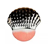 Щітка для видалення пилу, мушля (срібло), фото 2