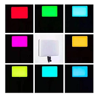 Led-лампа для студийного освещения с регулировкой яркости и цвета, Профессиональная RGB лампа для блогера int