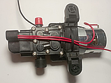 Насос для акумуляторного обприскувача DY-2203 мембранний, 12 В, 3,5 л/хв. Помпа для обприскувача, фото 2