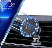 Магнитный автомобильный держатель MagSafe для iPhone на вентиляционную решетку