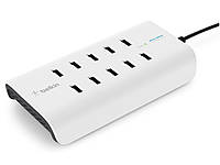 Зарядное устройство станция для зарядки Belkin CHARGER RockStar 10 PORT USB-A 2.4 Amp, 120W