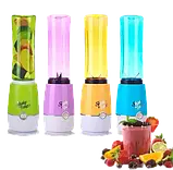 💚Блендер для смузі Shake N Take портативний контейнер із кришкою, міні шейкер Зелений, фото 3