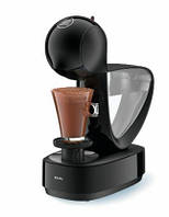 Кавоварка Krups капсульна Infinissima, 1.2л, капсули NESCAFE Dolce Gusto, чорний