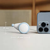 Інтерактивна іграшка для котів Cheerble Wicked Mouse PLUS CWJ01 (Біло-синій), фото 4